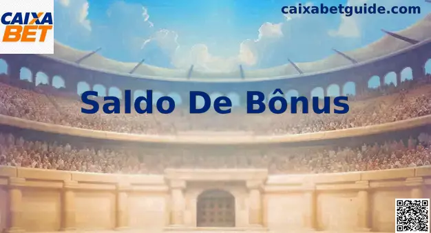 Demonstração do Saldo de Bônus Caixa Bet