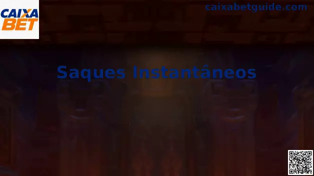 Saques Instantâneos via Pix na Caixa Bet
